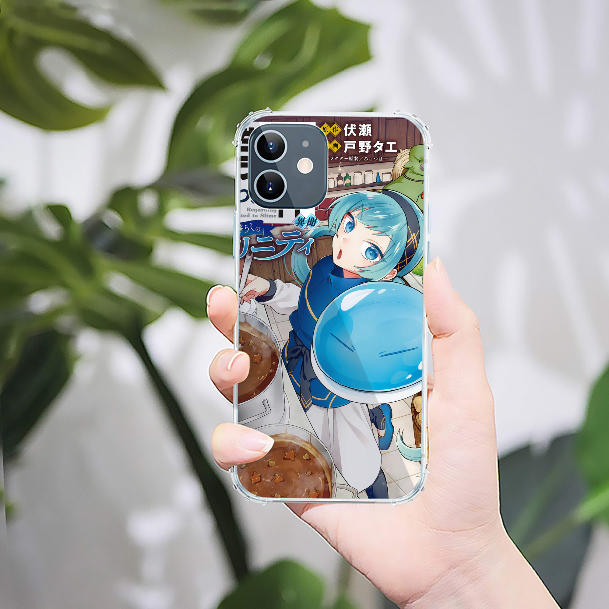 （画像用） 転スラ Regarding Reincarnated to Slime 【iPhone 12シリーズ対応】透明スマホケース（クリアソフトケース）